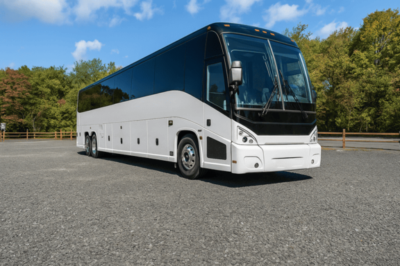 Charter Bus Rental Spokane Valley 56 Passenger Charter Bus